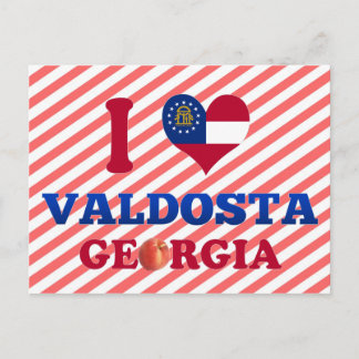 I Love Valdosta, Georgia Briefkaart
