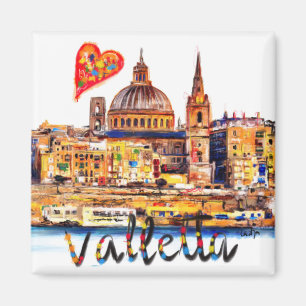 I love Valletta Magneet