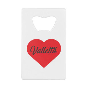 I Love Valletta - Malta Creditkaart Flessenopener