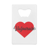 I Love Valparaiso - Chili Creditkaart Flessenopener (Achterkant)