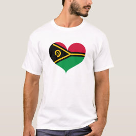 I Love Vanuatu Flag T-shirt