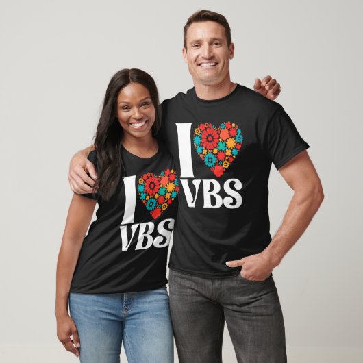 I Love VBS Vacation Bible School Crew Teacher Chri T-shirt (Unisex)