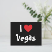 I Love Vegas Briefkaart (Staand voorkant)