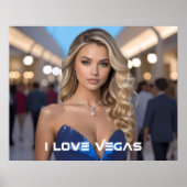 I LOVE VEGAS POSTER (Voorkant)