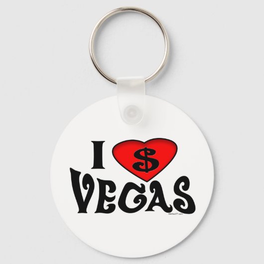 I Love Vegas Sleutelhanger (Voorkant)