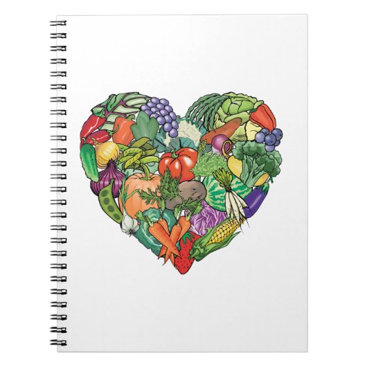 I Love Veggies Notitieboek (Voorkant)