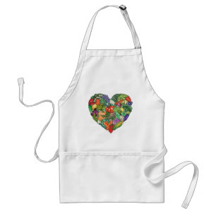 I Love Veggies Standaard Schort