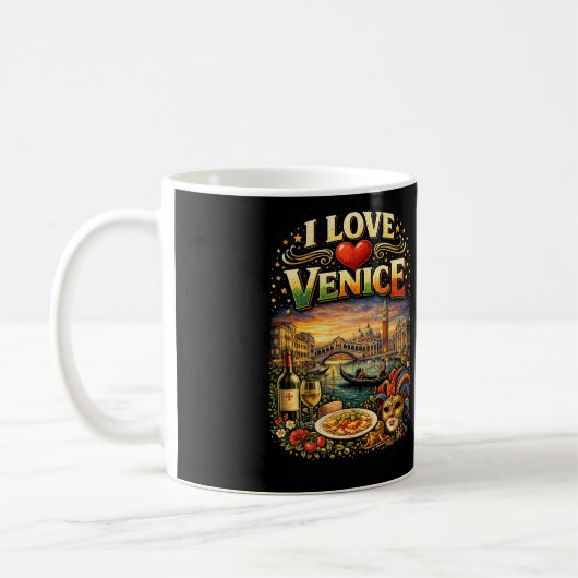 I Love Venice Koffiemok (Links)