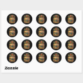 I Love Venice Ronde Sticker (Vel)