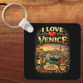 I Love Venice Sleutelhanger (Voorkant)