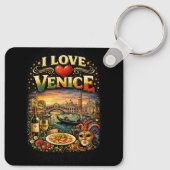 I Love Venice Sleutelhanger (Achterkant)