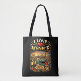 I Love Venice Tote Bag