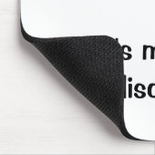 I Love Vergaderingen Funny Office Humor Quote Joke Muismat (Hoek)