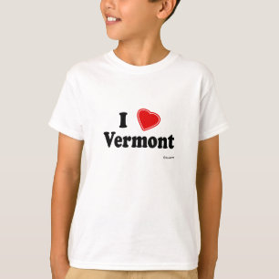 I Love Vermont T-shirt