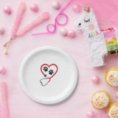 I love Veterinary Medicine Papieren Bordje (Feest)