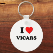 I Love Vicars Sleutelhanger (Voorkant)