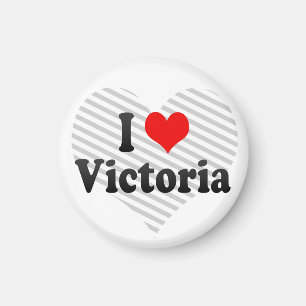 I Love Victoria, Canada Magneet