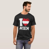 I Love Vienna Capital Of Austria I Love Vienna 1 T-shirt (Voorkant volledig)