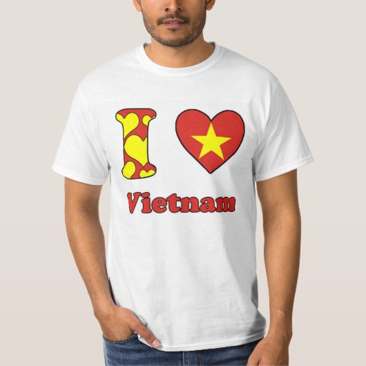 I love Vietnam T-shirt (Voorkant)