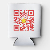 I Love Vietnam (Tôi Yêu Viboyt Nam) Flag QR Code Blikjeskoeler (Voorkant)