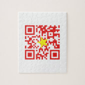 I Love Vietnam (Tôi Yêu Viboyt Nam) Flag QR Code Legpuzzel (Verticaal)