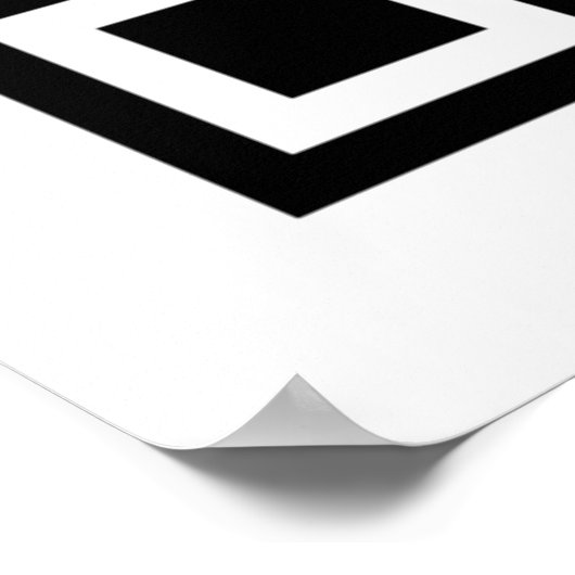 I Love Vietnam (Tôi Yêu Viboyt Nam) Flag QR Code Poster (Hoek)