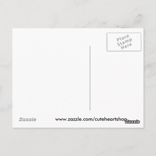 I Love Virginia Briefkaart (Achterkant)