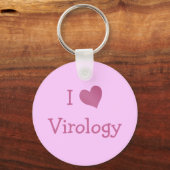 I Love Virology Sleutelhanger (Voorkant)