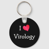 I Love Virology Sleutelhanger (Voorkant)