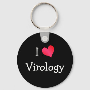 I Love Virology Sleutelhanger
