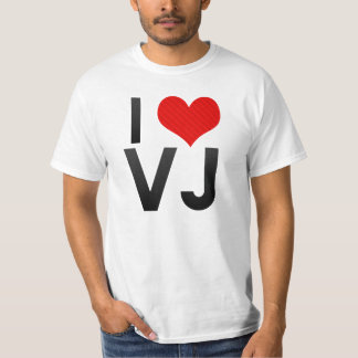 I Love VJ T-shirt