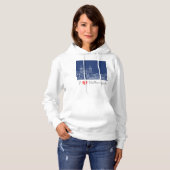 I Love Volkovysk Belarus Architecture Cathedral Hoodie (Voorkant volledig)