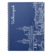 I Love Volkovysk Belarus Architecture Cathedral Notitieboek (Voorkant)