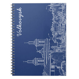 I Love Volkovysk Belarus Architecture Cathedral Notitieboek