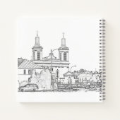I Love Volkovysk Belarus Architecture Church Notitieboek (Achterkant)
