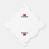 I Love Volleyball Bedankdoosjes (Uitgevouwen)