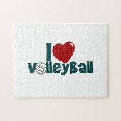 I Love Volleyball Legpuzzel (Horizontaal)