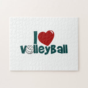 I Love Volleyball Legpuzzel