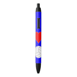 I Love Volleyball Pen for Players of Coaches