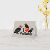 I Love Vultures (North America) Kaart (Gele Bloem)