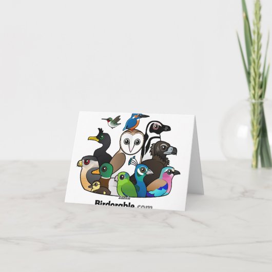 I Love Vultures (North America) Kaart (Achterkant)