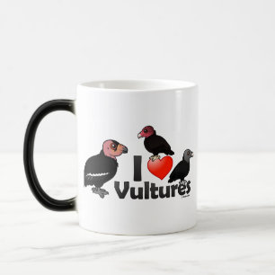 I Love Vultures (North America) Magische Mok