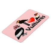 I Love Vultures (South America) Magneet (Linkerzijde)