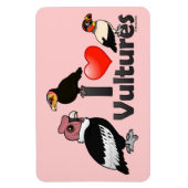 I Love Vultures (South America) Magneet (Verticaal)