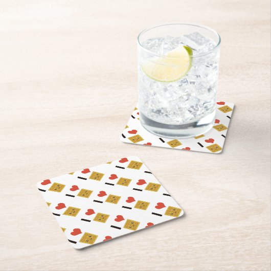 I Love Waffles Kartonnen Onderzetters (Insitu)