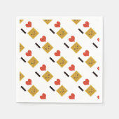 I Love Waffles Servet (Voorkant)