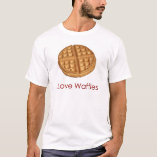 I Love Waffles T-shirt