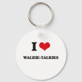 I Love Walkie-Talkies Sleutelhanger (Voorkant)