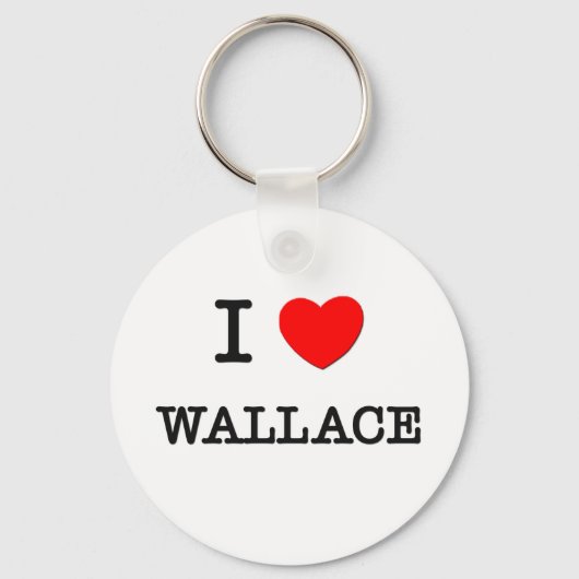 I Love Wallace Sleutelhanger (Voorkant)