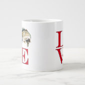 I Love Walleye Grote Koffiekop (Voorkant)